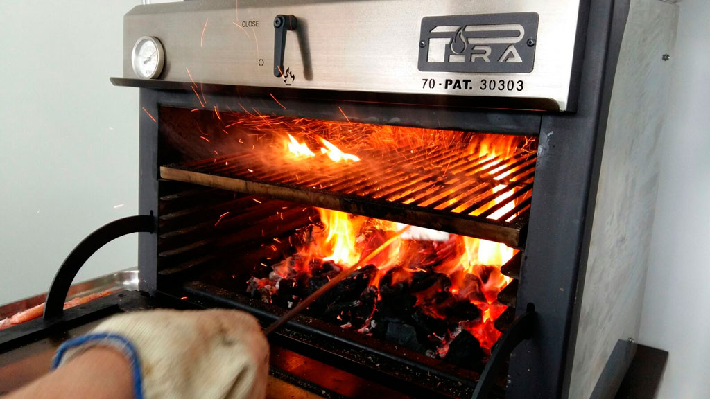 Pira charcoal ovens