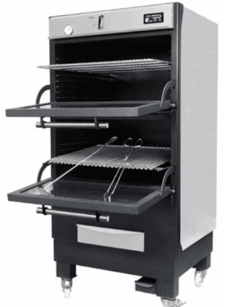 forno a carbone 2 sportelli 