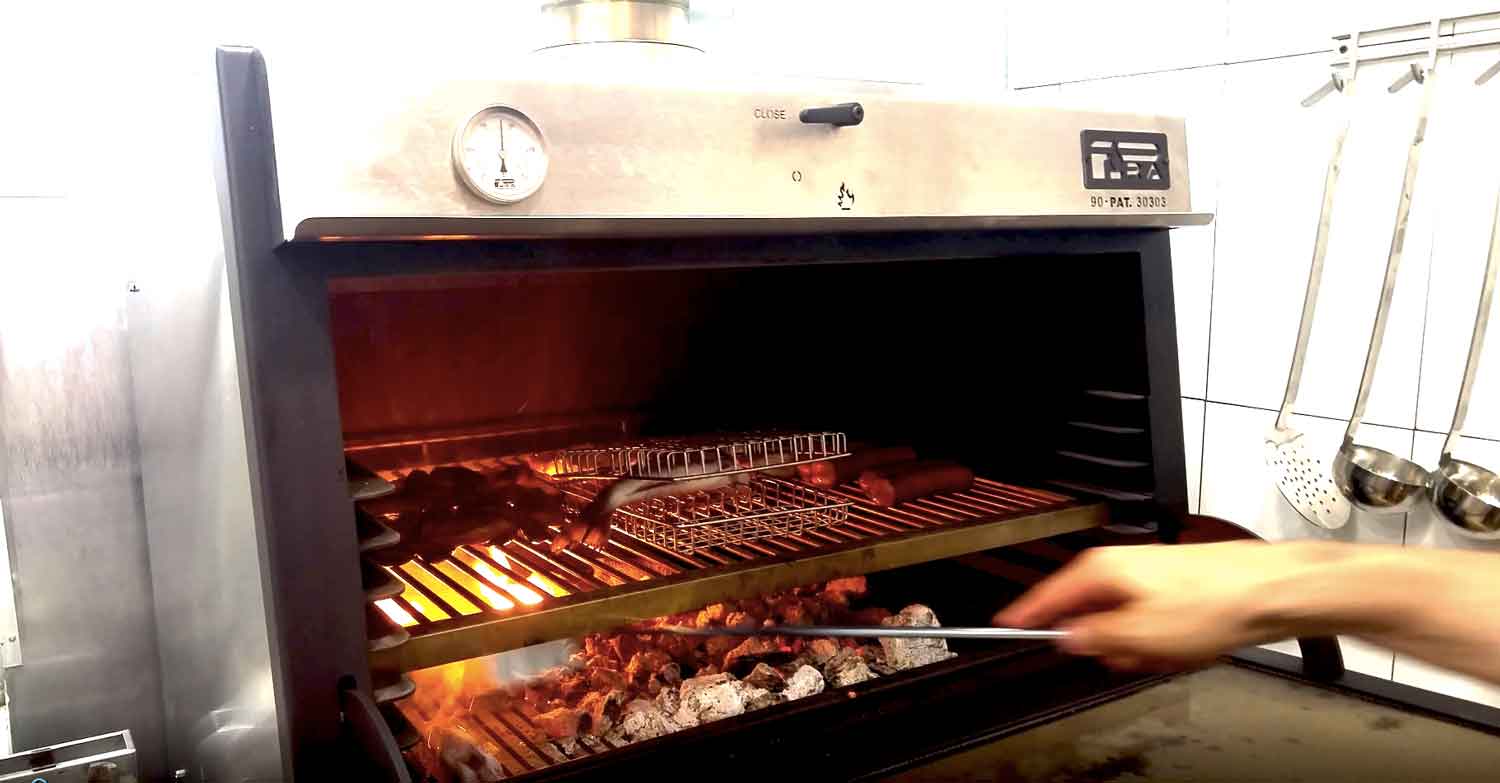 forno a carbone Pira 90 lux forno a carbone Pira 90 lux