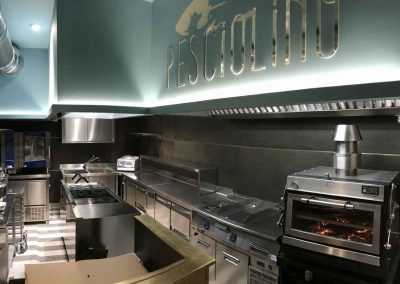 installazione forno pira al Pesciolino