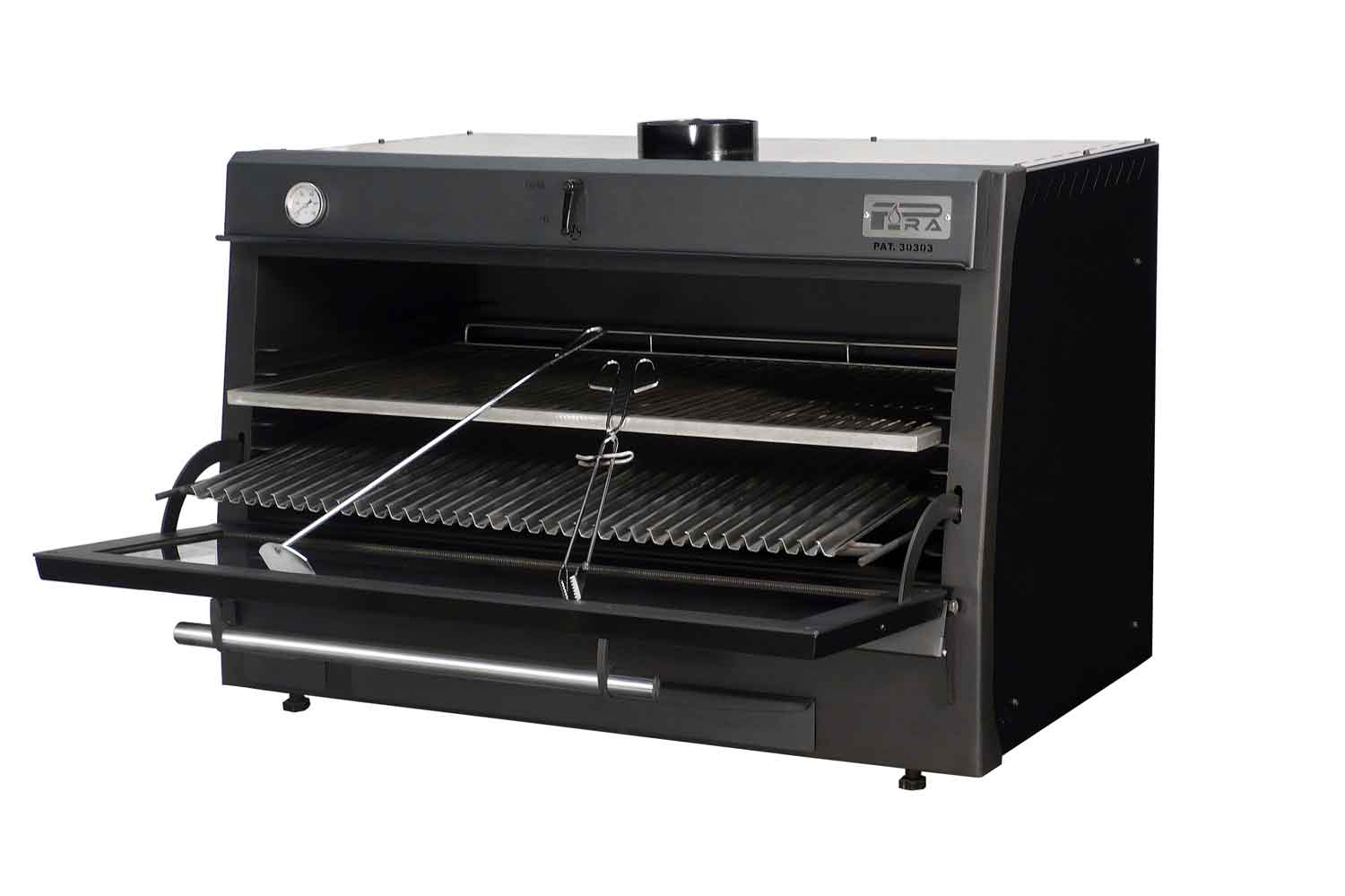 Pira forno a carbone black 120