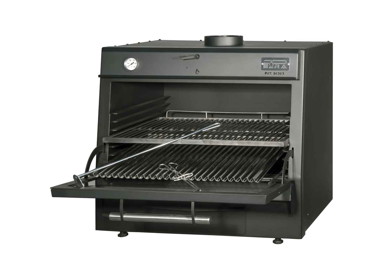 forno a cabone Pira black 90