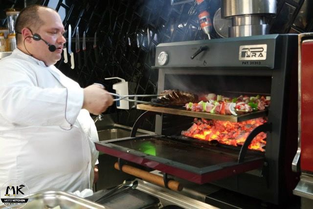 Pira forno carbone griglie miste Pira forno carbone griglie miste